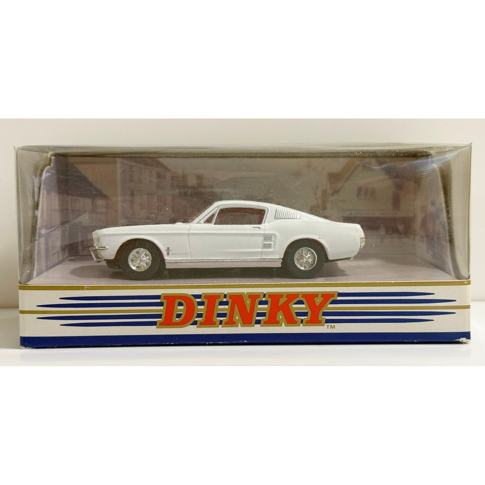 Dinky Ford Mustang‎ Fastback Unisex 1:43 White 1967 Diecast Model Car 1992
